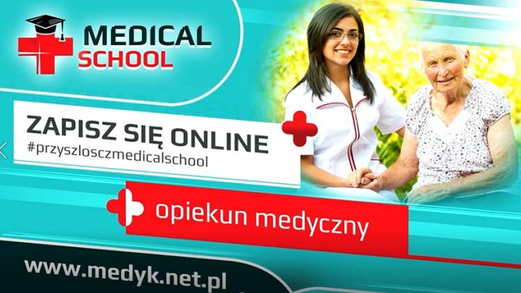Medical School - opiekun medyczny. Zapisz się ONLINE!