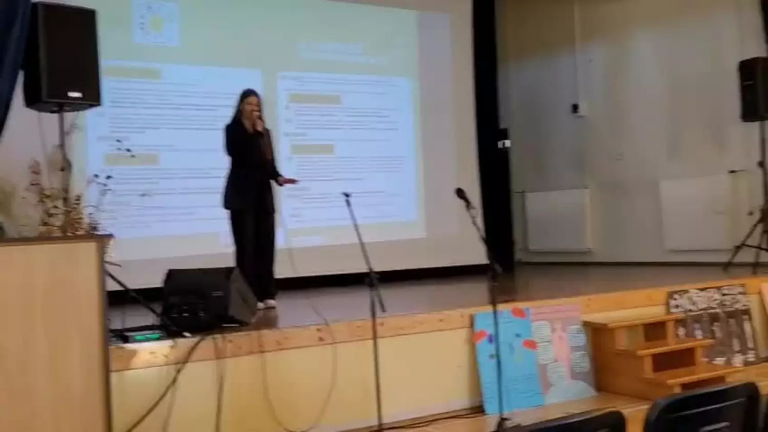 Występ Wiktorii Ziobrowskiej podczas Tygodnia Profilaktyki w gorlickim Kromerze (20 listopada 2025)