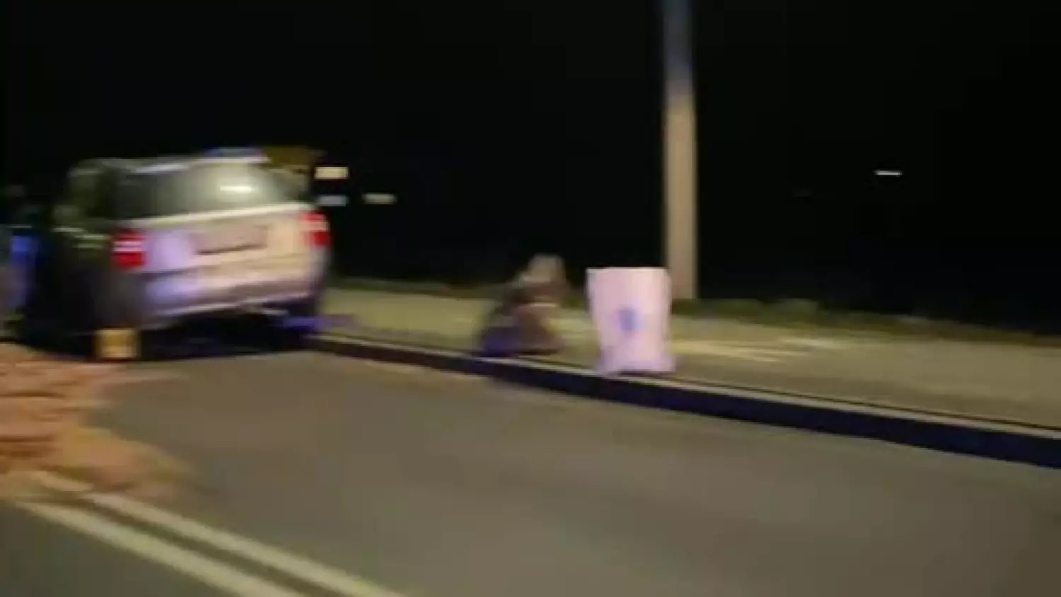 Zderzenie pojazdów w Moszczenicy cz.1/2 (19 grudnia 2025)