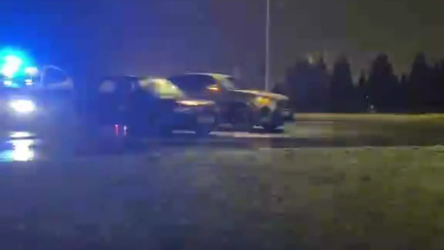 Kolizja na DK 28 (23 grudnia 2025)