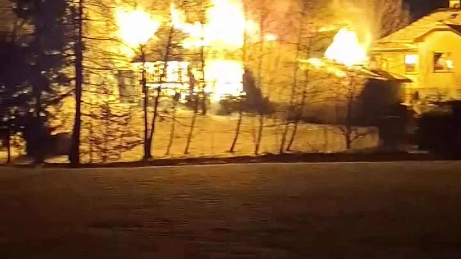 Pożar budynku gospodarczego w Lipinkach (15 stycznia 2026)