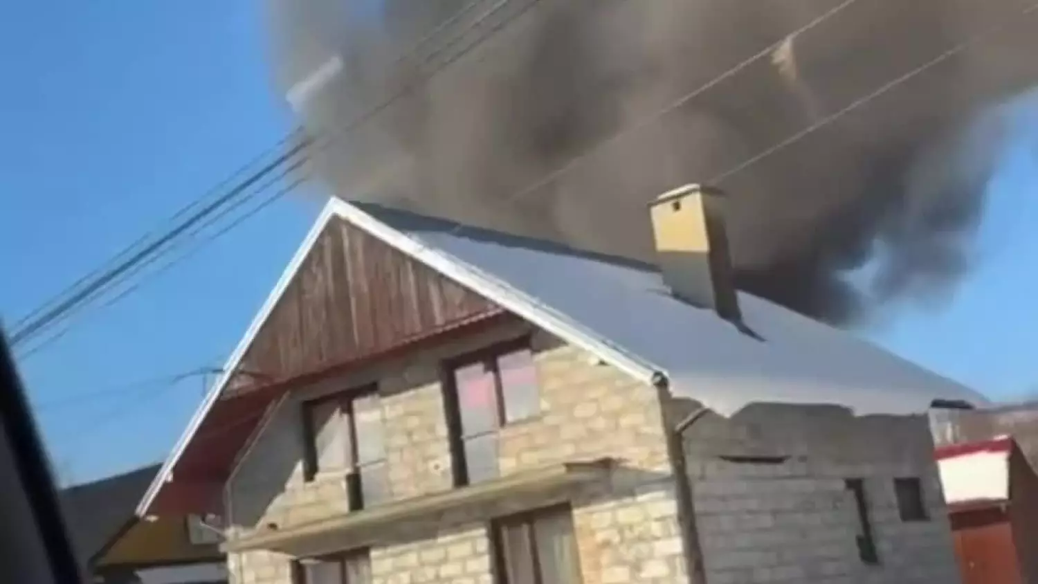 Pożar budynku gospodarczego w Śnietnicy (20 stycznia 2026)