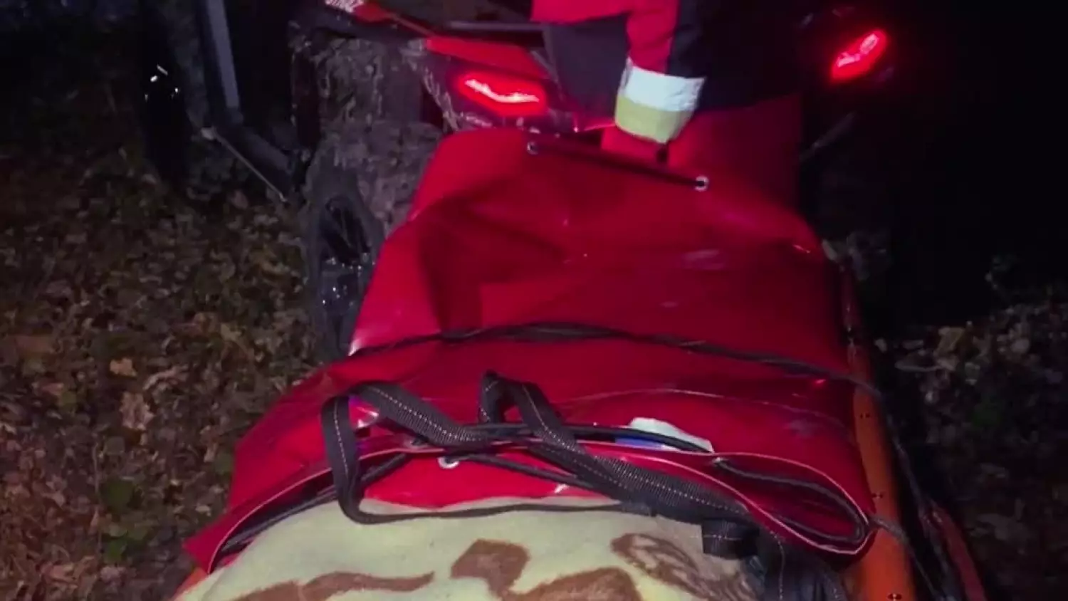 Nocne manewry poszukiwawcze w powiecie gorlickim (17 kwietnia)